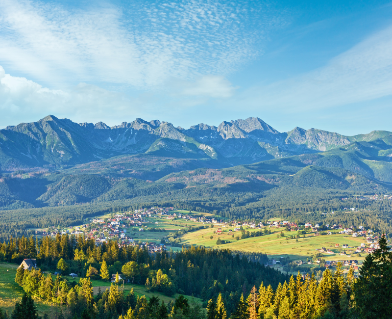 Vyhlídkový let nad Tatry